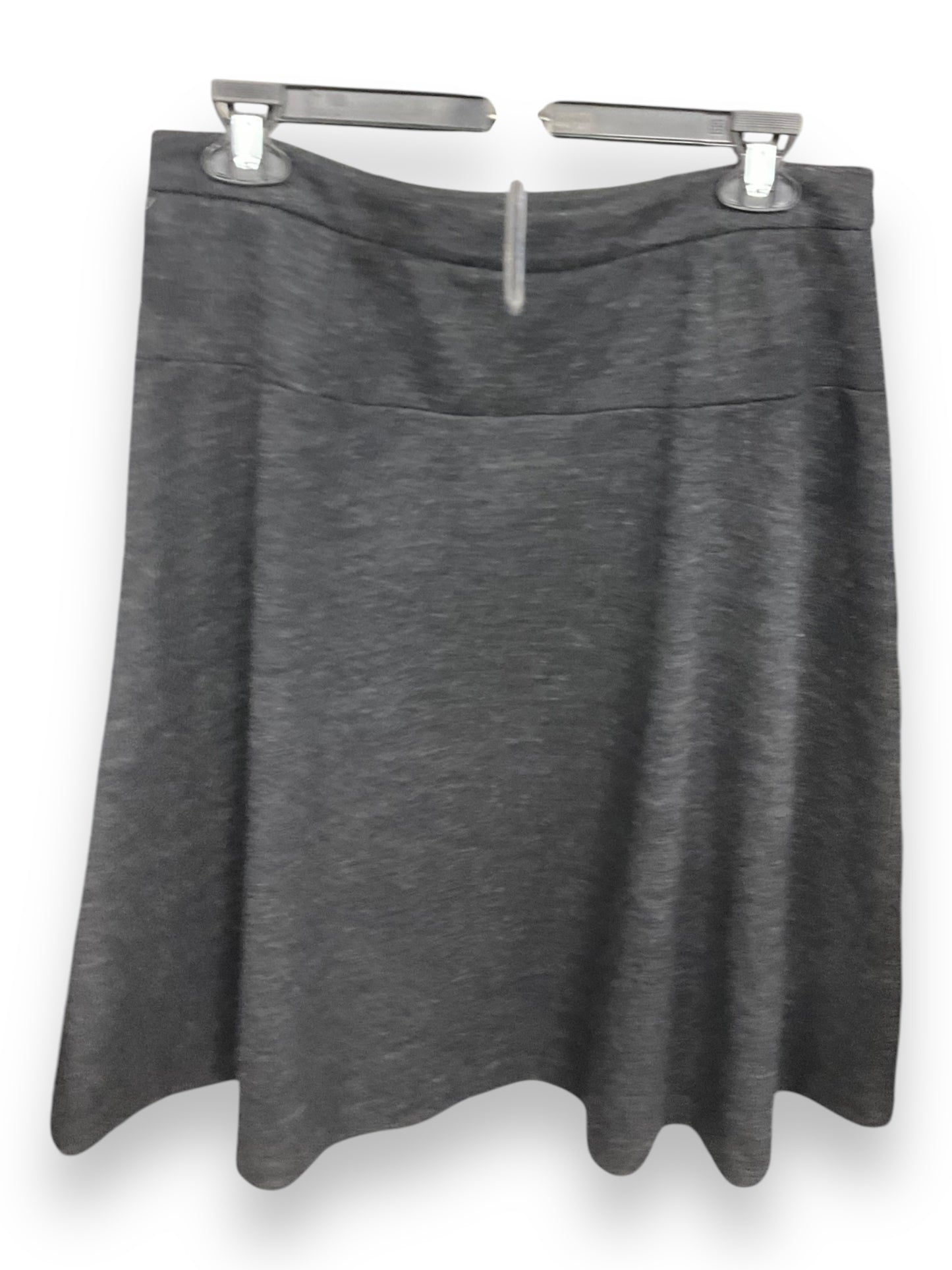 Skirt Midi By Loft In Grey, Size: M