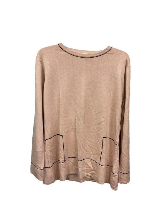 Sweater By Calvin Klein In Dusty Pink, Size: M