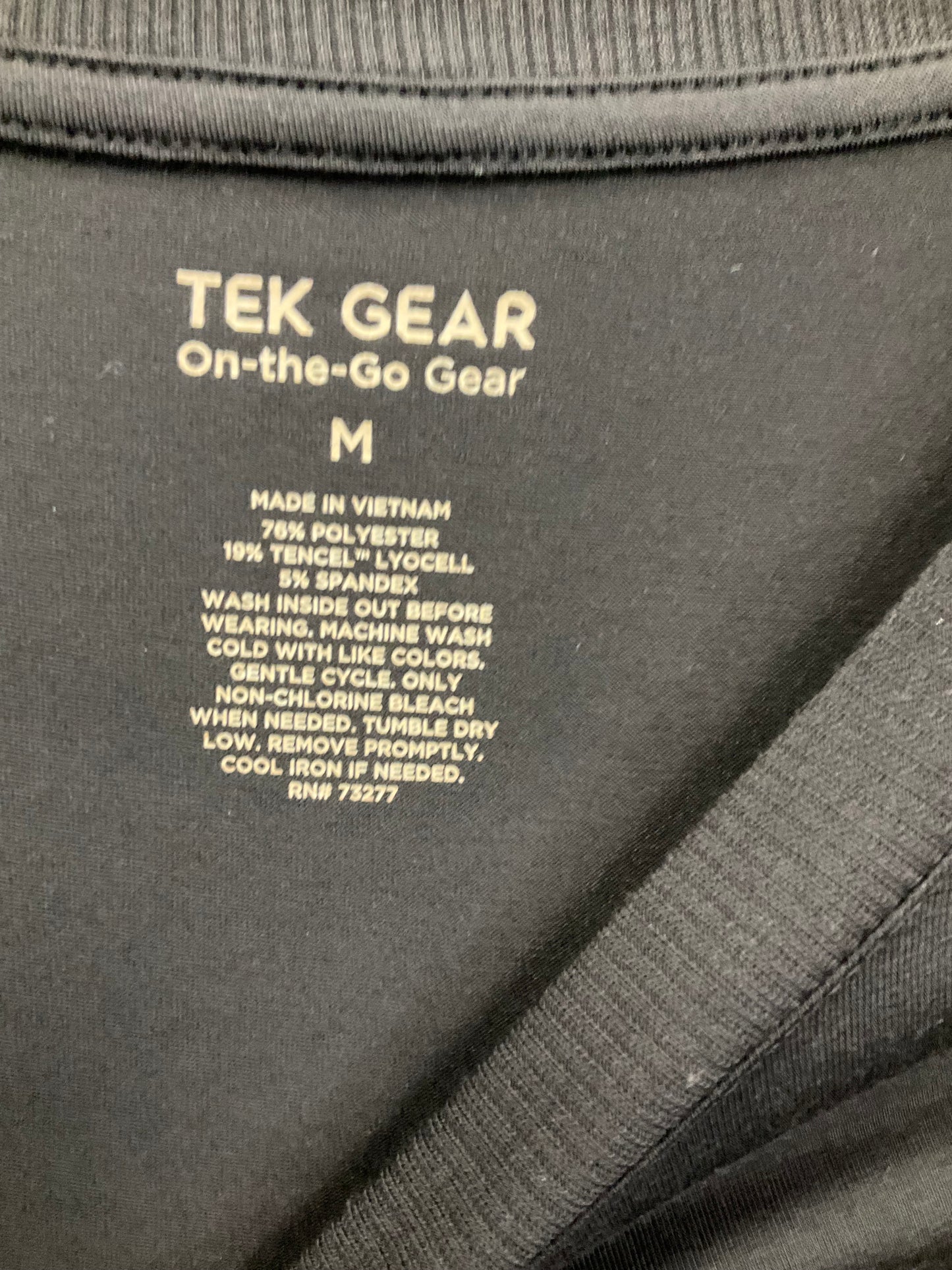 Athletic Top Long Sleeve Crewneck By Tek Gear  Size: M