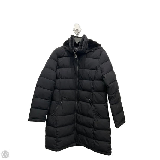 Coat Puffer & Quilted By Andrew Marc In Black, Size: Xl