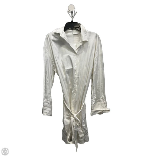 Dress Casual Maxi By New York And Co In White, Size: Xl