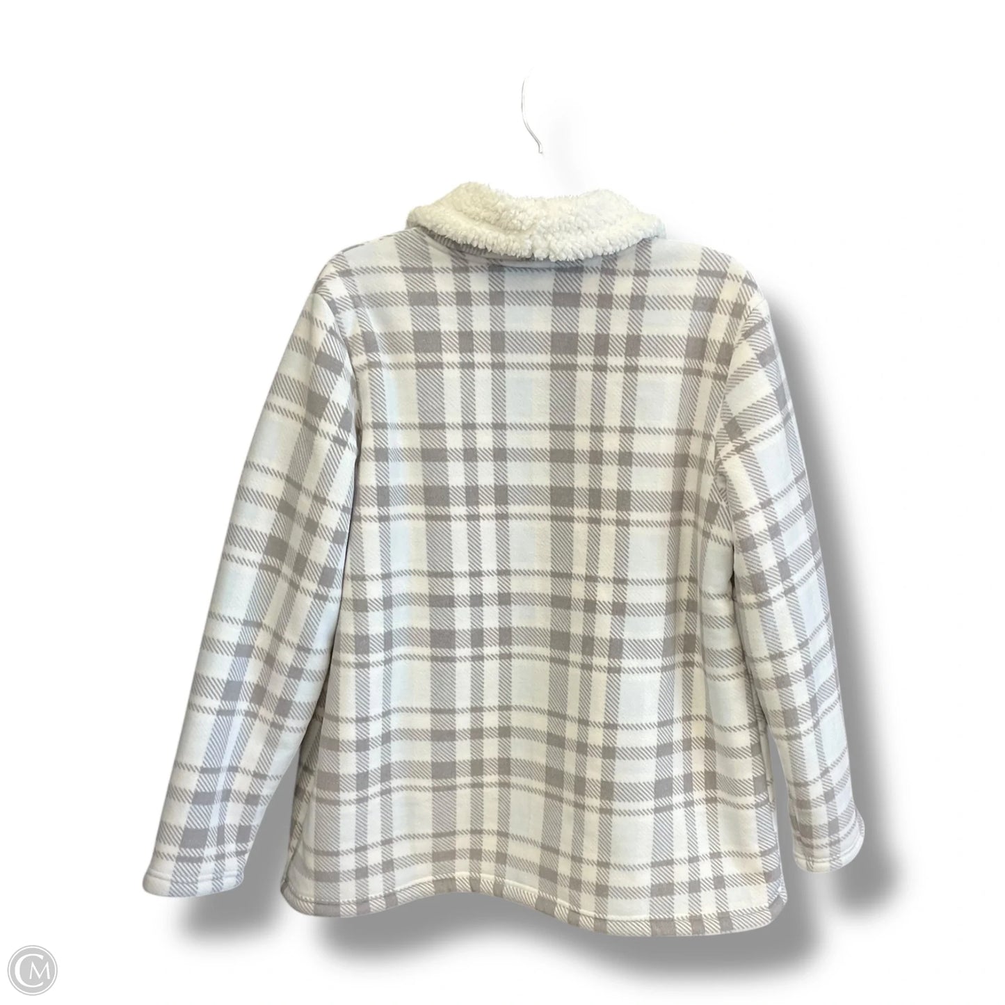 Cardigan By Croft And Barrow In Grey, Size: L