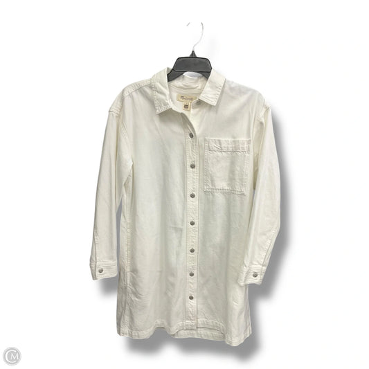 Dress Casual Midi By Madewell In White, Size: S