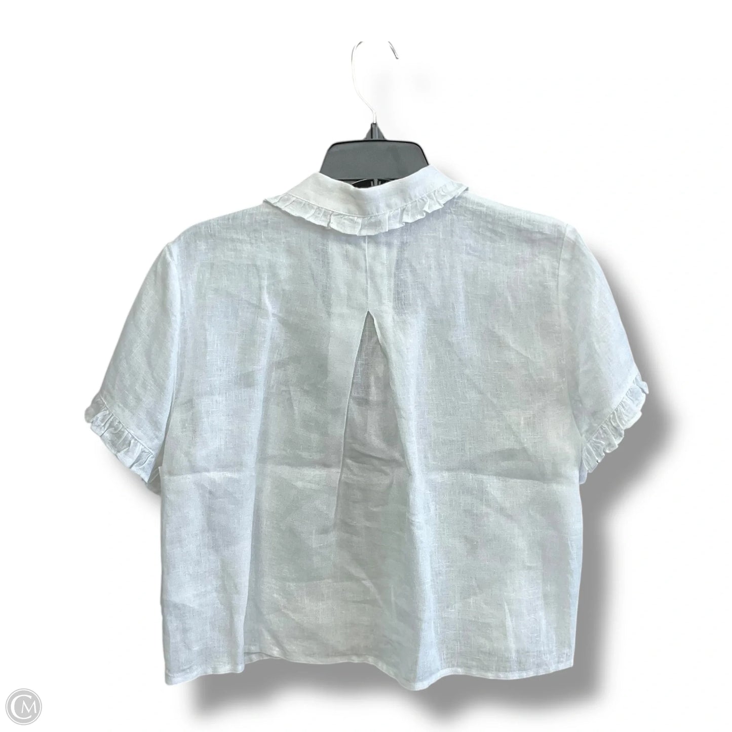 Top Short Sleeve Basic By J. Crew In White, Size: S