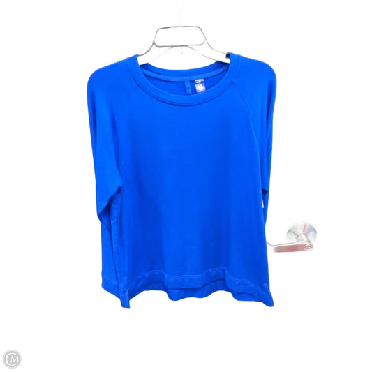 Top Long Sleeve Basic By Lou And Grey In Blue, Size: Lp