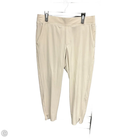 Athletic Pants By Athleta In Tan, Size: L