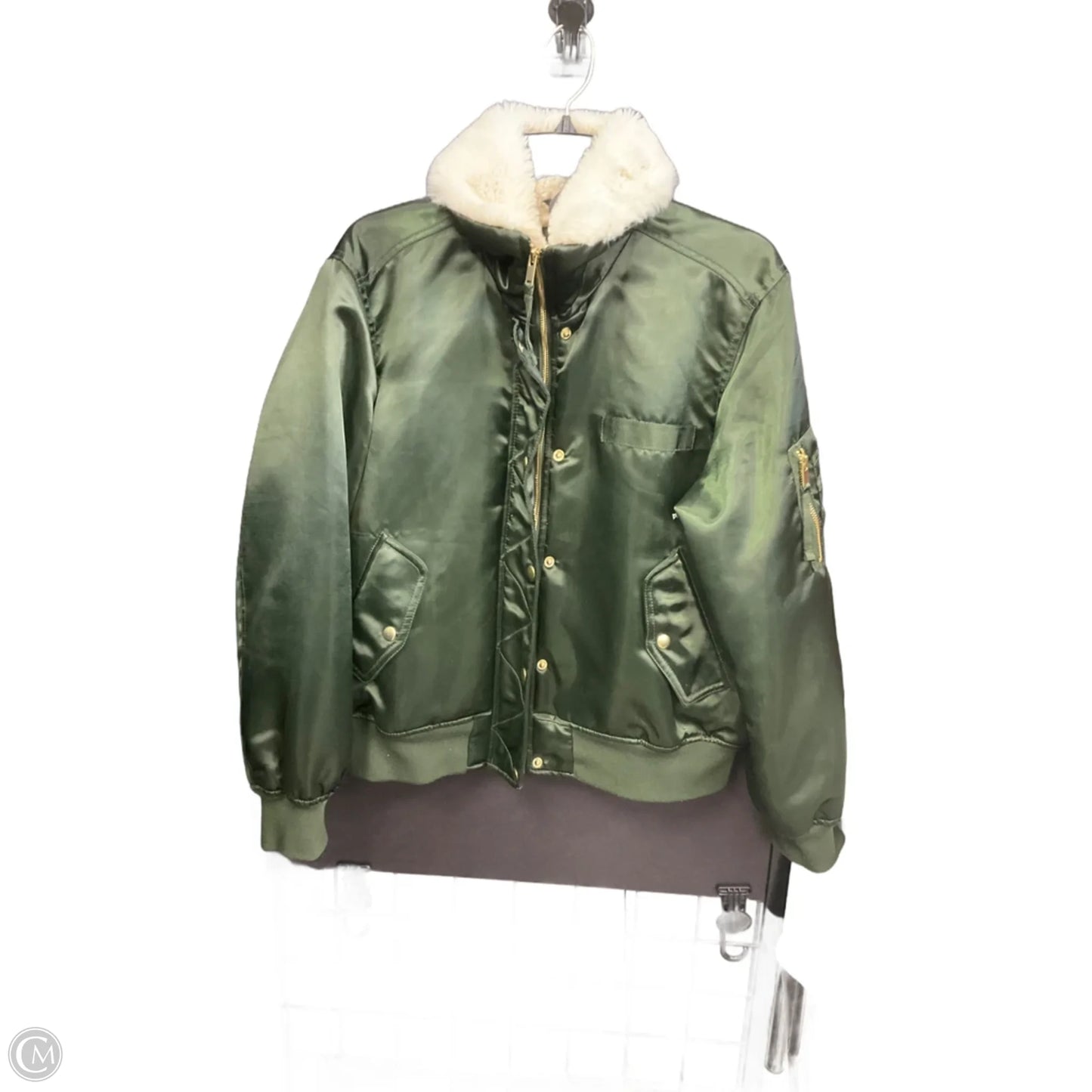 Jacket Other By Gap In Green, Size: L