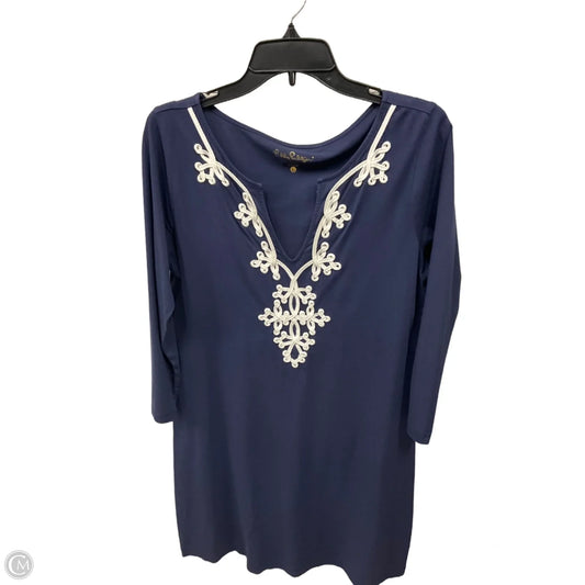 Tunic Designer By Lilly Pulitzer In Blue, Size: L