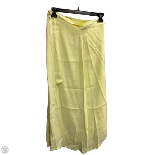 Skirt Maxi By American Eagle In Yellow, Size: L