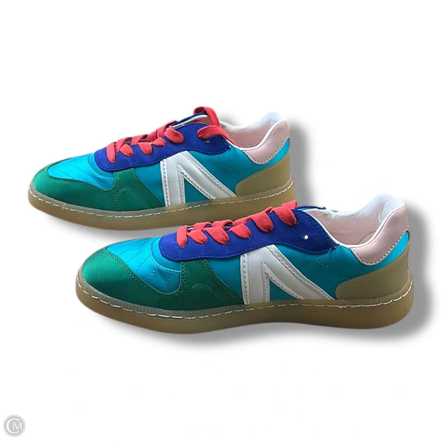 Shoes Sneakers By Mia In Multi-colored, Size: 7.5