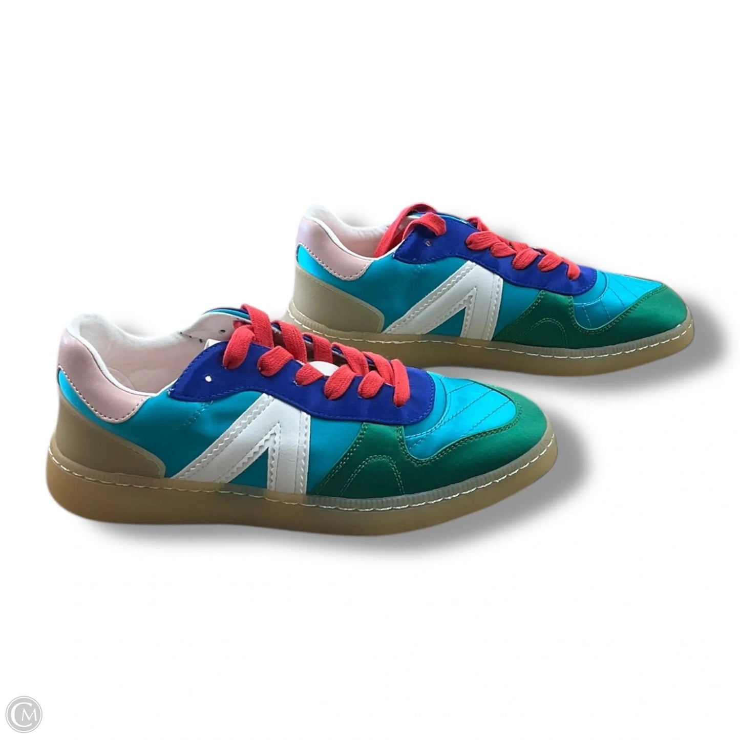 Shoes Sneakers By Mia In Multi-colored, Size: 7.5