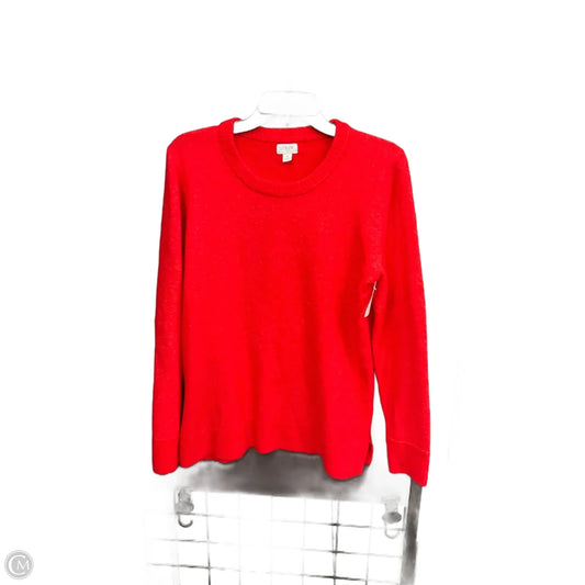 Sweater By J. Crew In Red, Size: M