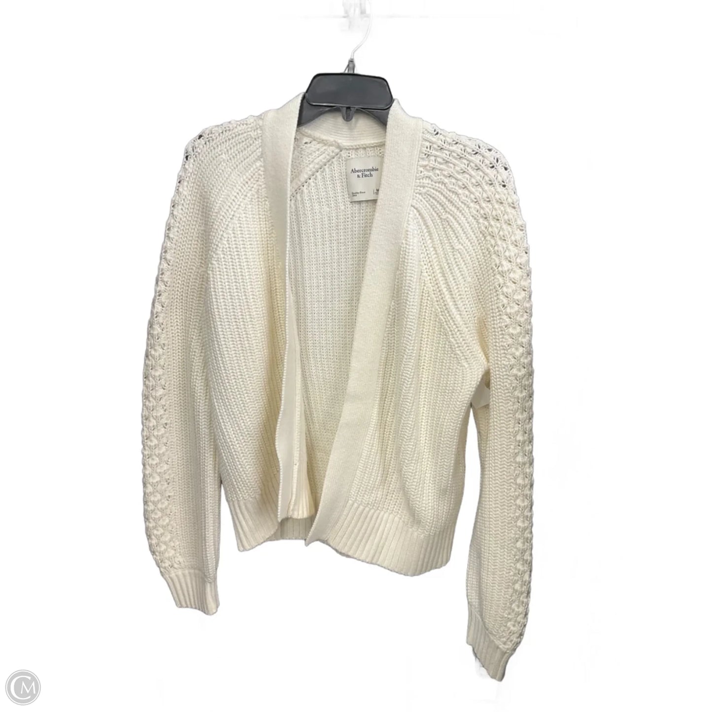 Cardigan By Abercrombie And Fitch In White, Size: M