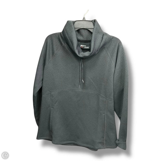 Athletic Top Long Sleeve Collar By Marmot In Grey, Size: Xl