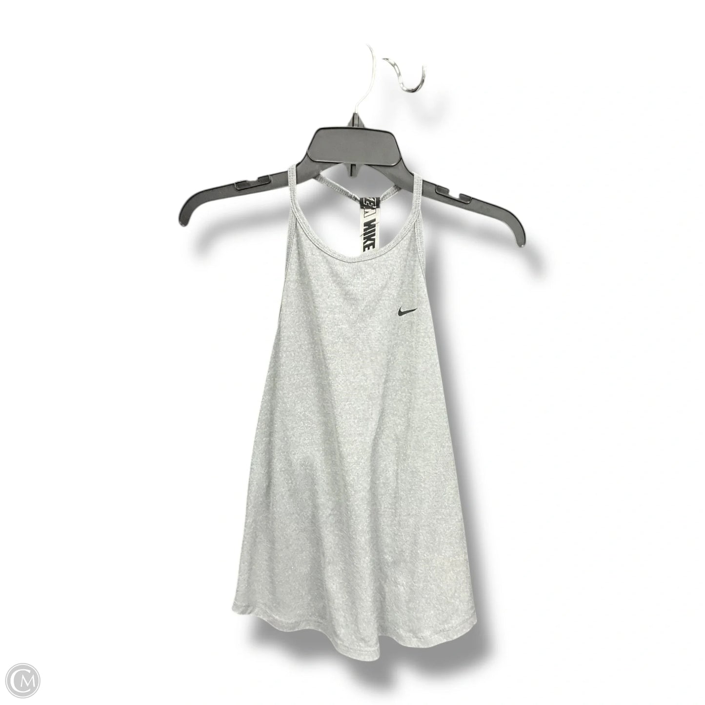 Athletic Tank Top By Nike Apparel In Grey, Size: M