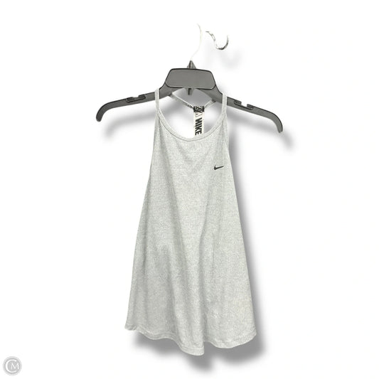 Athletic Tank Top By Nike Apparel In Grey, Size: M