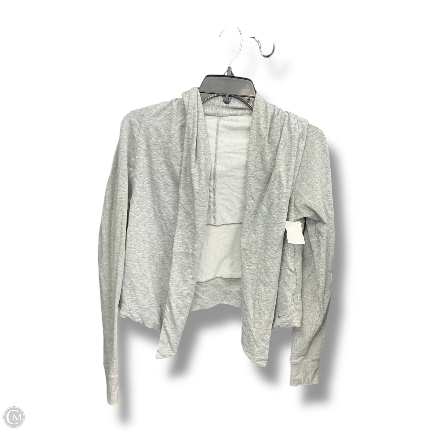 Cardigan By Nike Apparel In Grey, Size: Xs