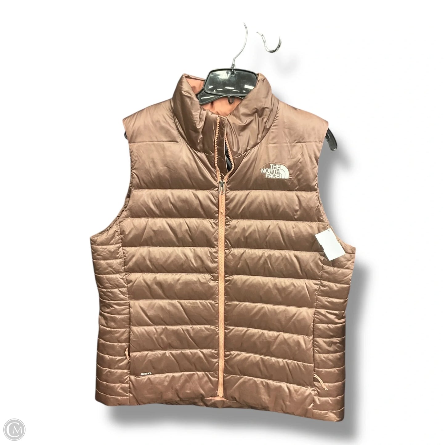 Vest Puffer & Quilted By The North Face In Purple, Size: Xl