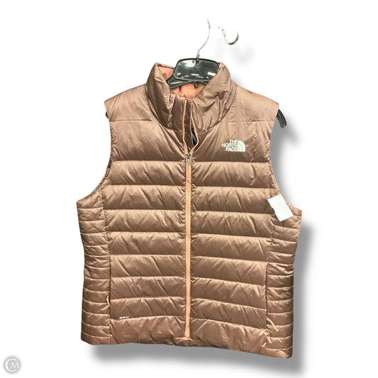 Vest Puffer & Quilted By The North Face In Purple, Size: Xl