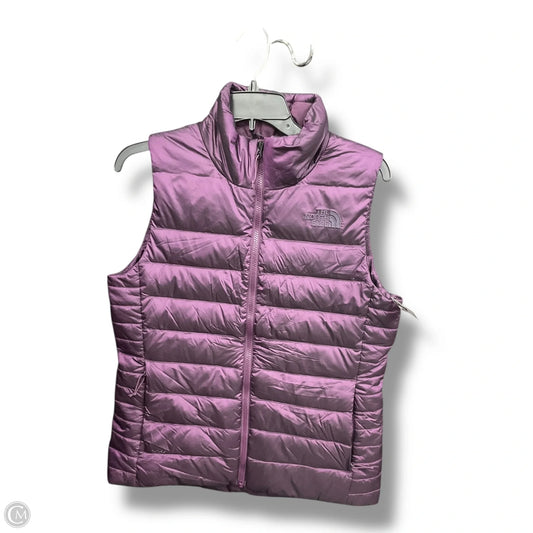 Vest Puffer & Quilted By The North Face In Purple, Size: M