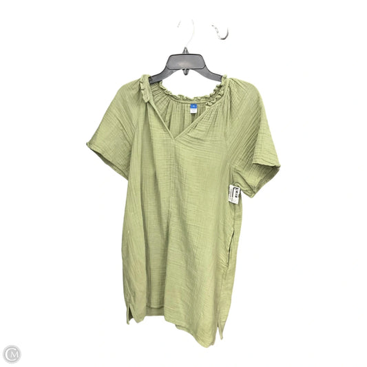Dress Casual Midi By Old Navy In Green, Size: M