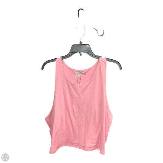 Top Sleeveless Basic By Fashion Nova In Pink, Size: 3x