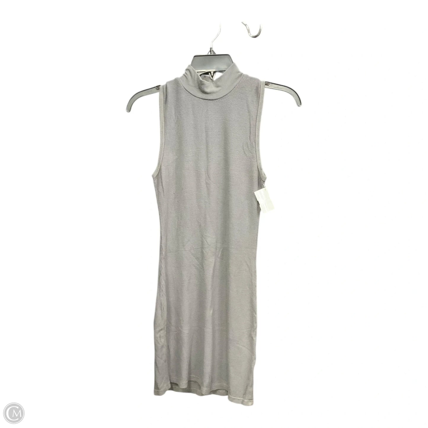 Dress Casual Midi By Clothes Mentor In Grey, Size: M