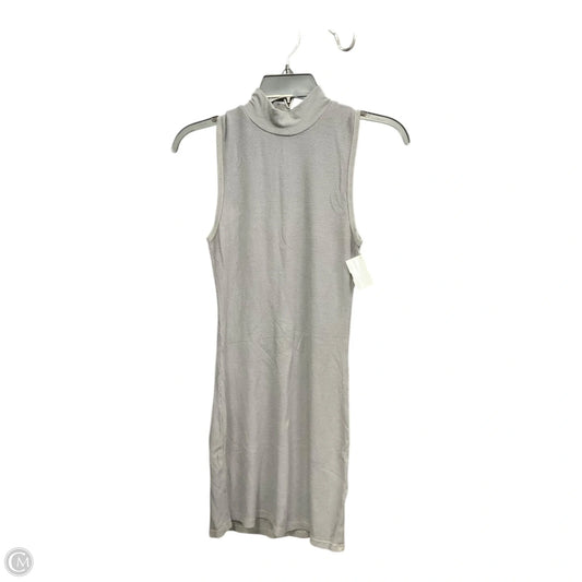 Dress Casual Midi By Clothes Mentor In Grey, Size: M