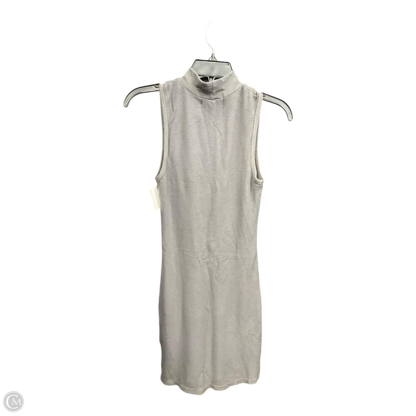 Dress Casual Midi By Clothes Mentor In Grey, Size: M