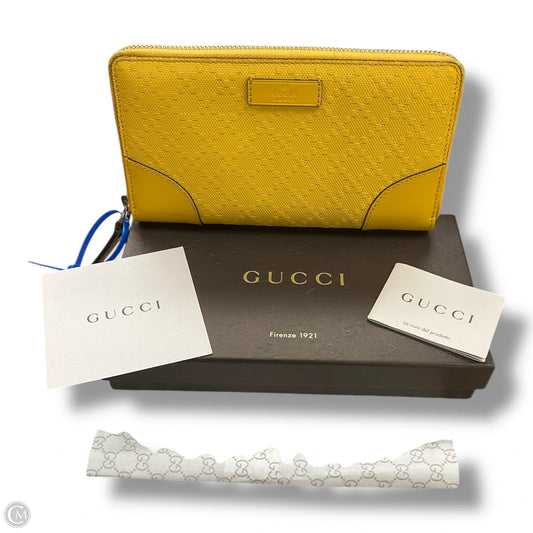 Wallet Luxury Designer By Gucci, Size: Medium