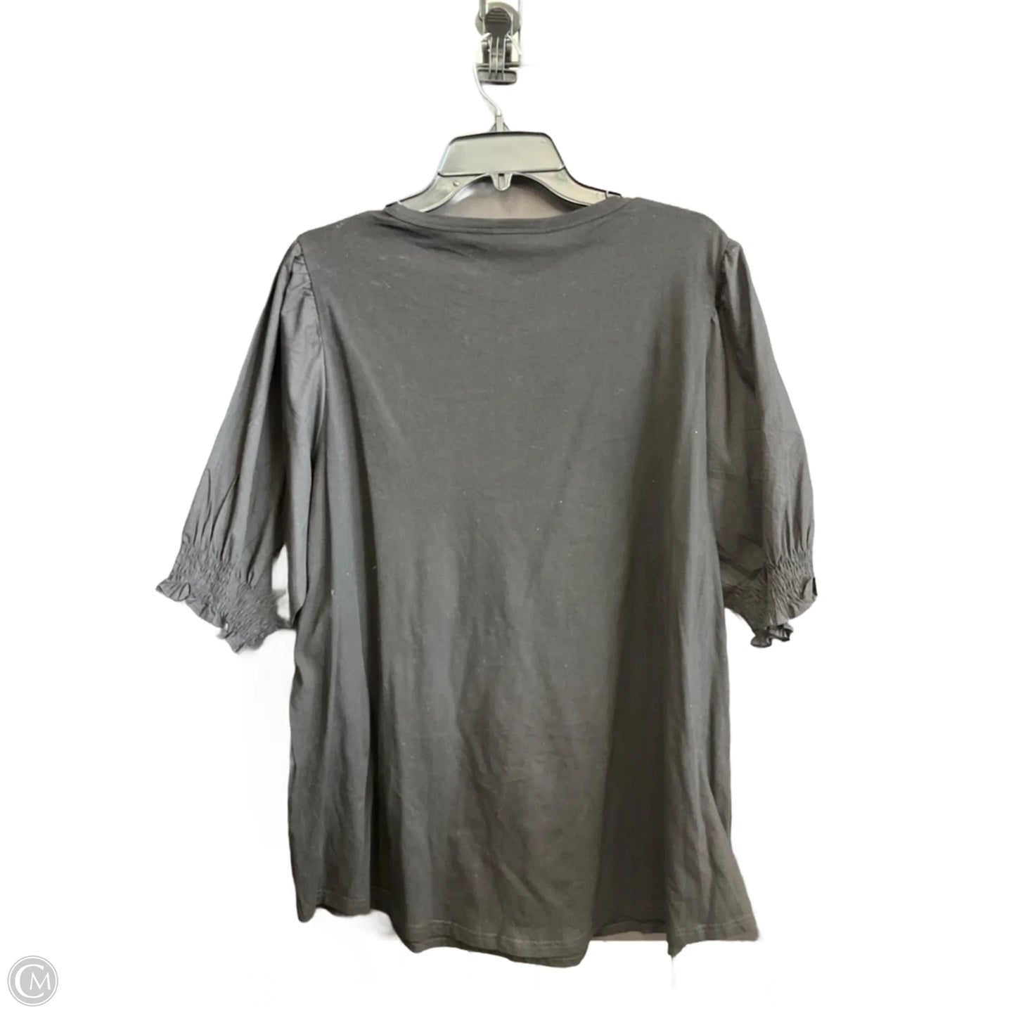 Top Short Sleeve Basic By Clothes Mentor In Black, Size: S