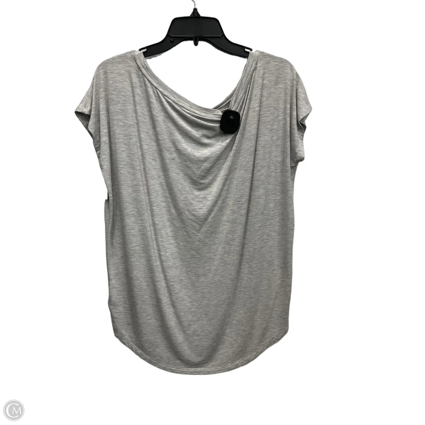 Top Short Sleeve Basic By Express In Grey, Size: S