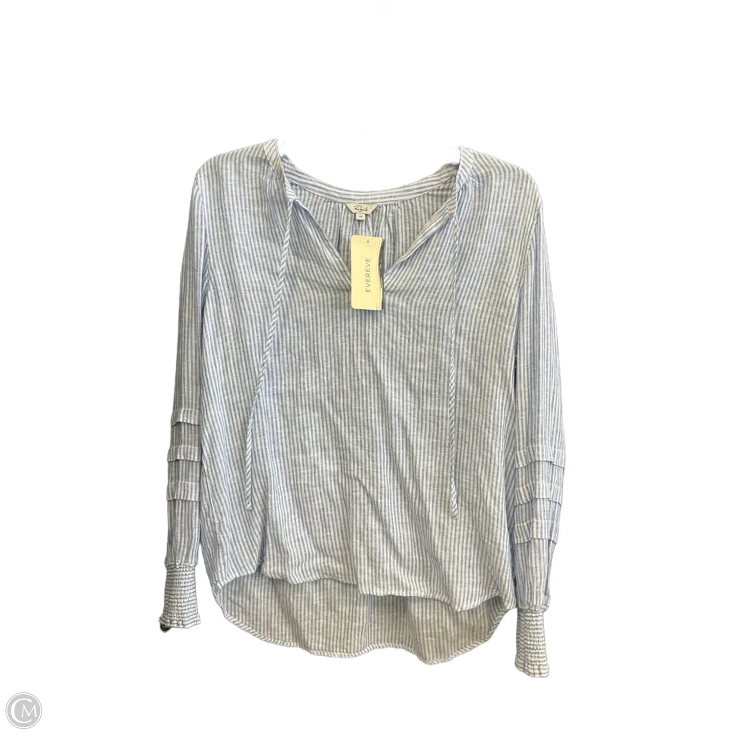 Top Long Sleeve By Rails In Striped Pattern, Size: Xs