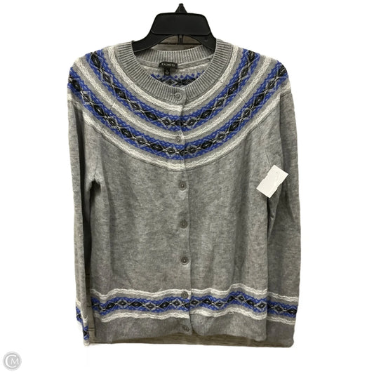 Cardigan By Talbots In Grey, Size: L