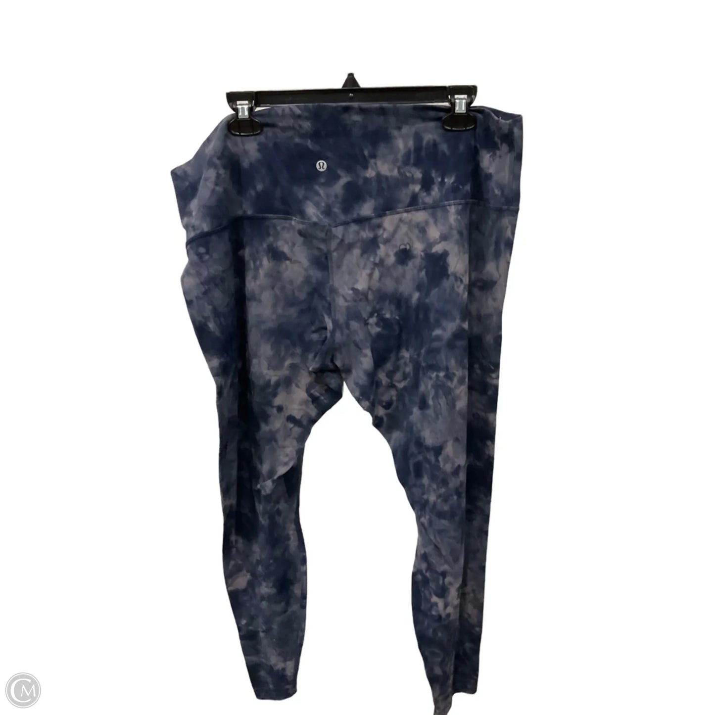 Athletic Leggings By Lululemon In Blue, Size: 2x