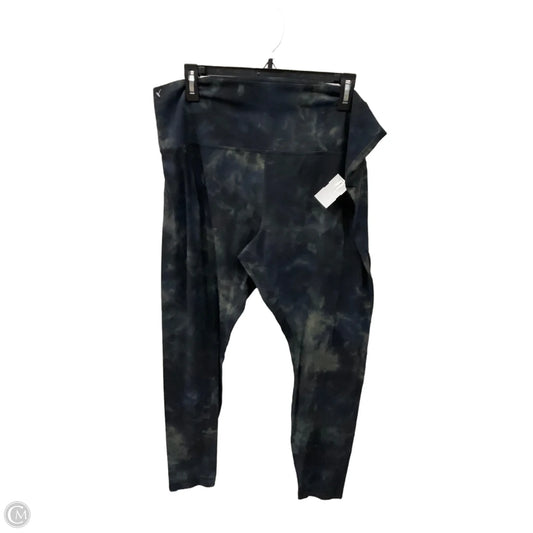 Athletic Leggings By Lululemon In Green, Size: 2x