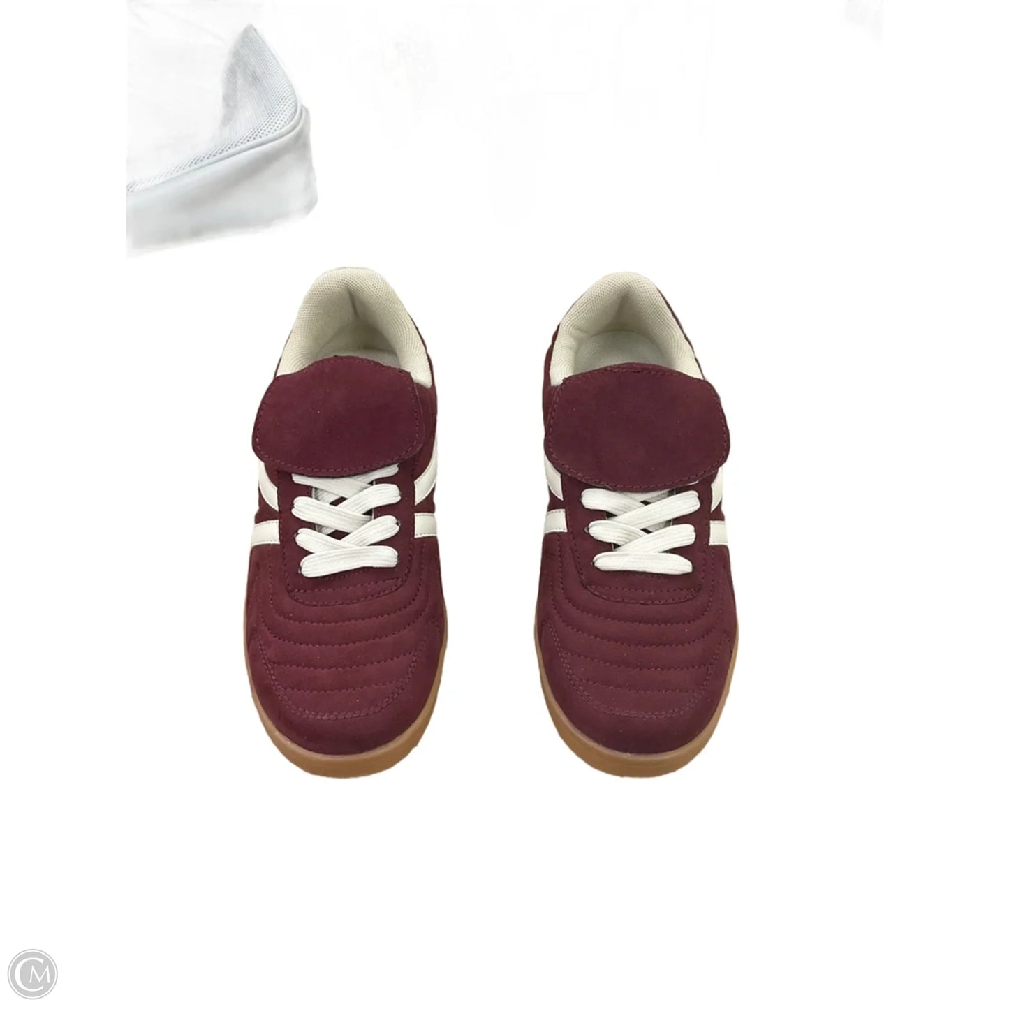 Shoes Sneakers By Steve Madden In Maroon, Size: 7.5