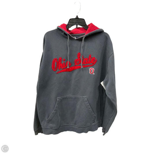 Sweatshirt Hoodie By Clothes Mentor In Blue, Size: Xl