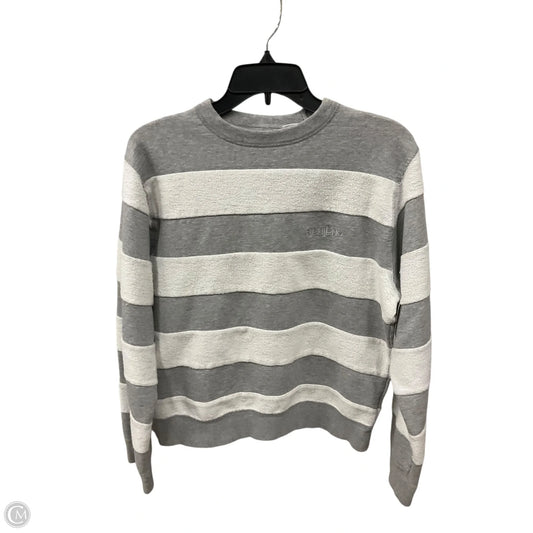 Top Long Sleeve By Adidas In Grey, Size: Xxs