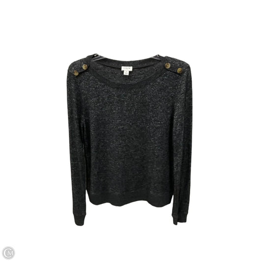 Top Long Sleeve Basic By J. Crew In Black, Size: S