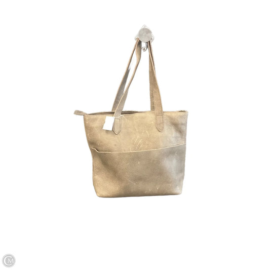 Tote Leather By Cma, Size: Large