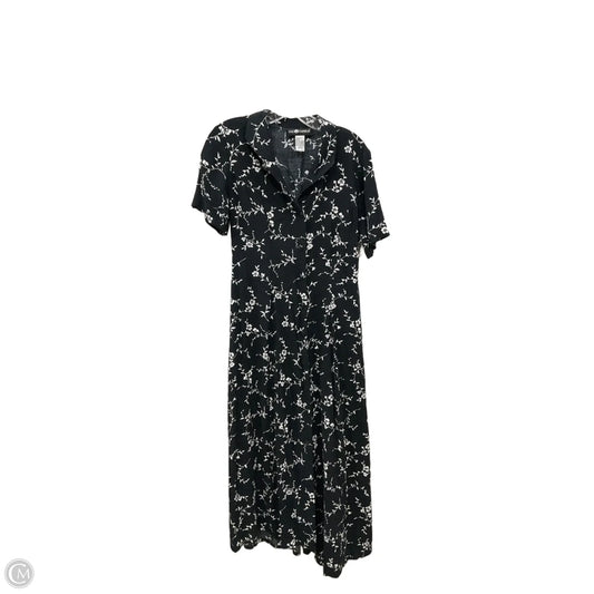 Dress Casual Maxi By Sag Harbor In Black, Size: M