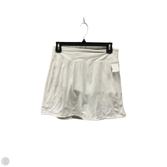 Athletic Skort By Lululemon In White, Size: S