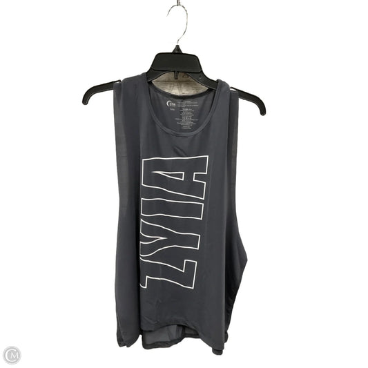 Athletic Tank Top By Zyia In Grey, Size: 3x