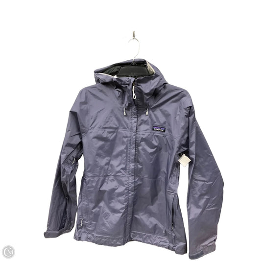 Jacket Windbreaker By Patagonia In Blue, Size: M