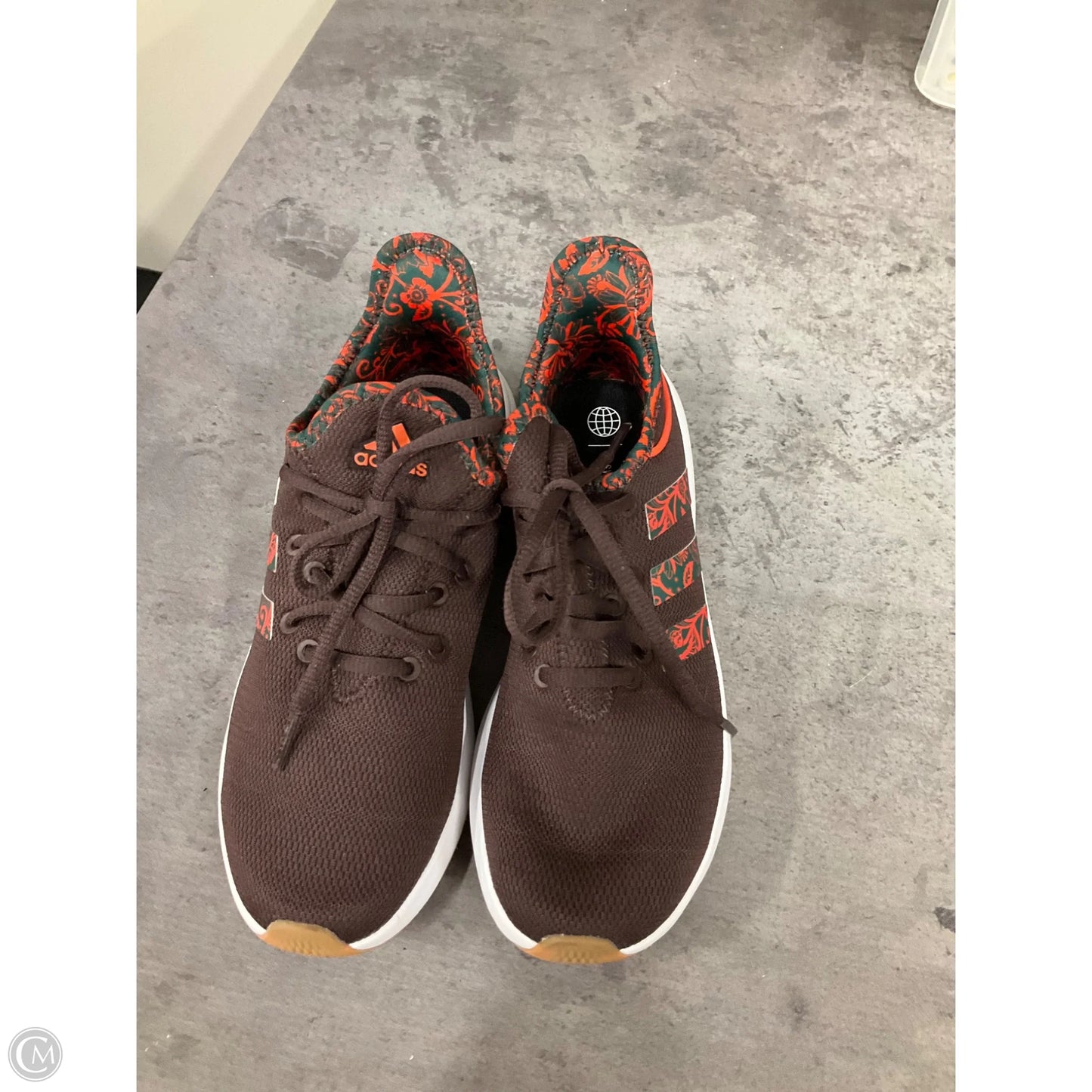 Shoes Athletic By Adidas In Brown, Size: 7