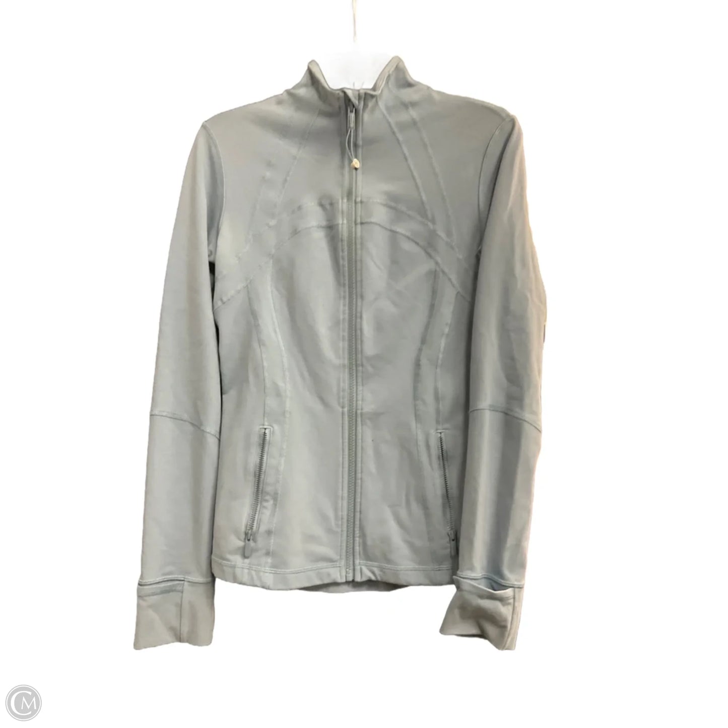 Athletic Jacket By Lululemon In Blue, Size: M