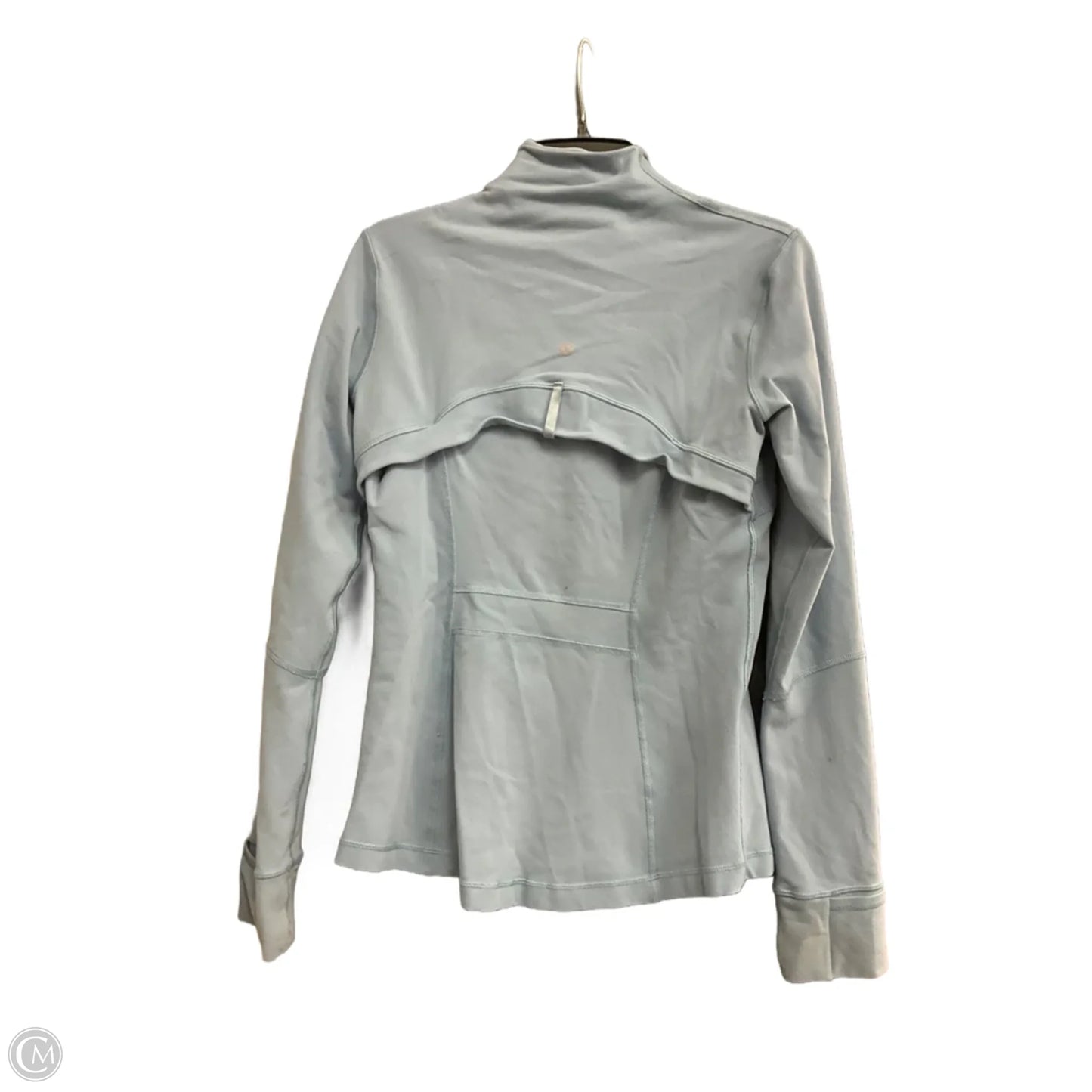 Athletic Jacket By Lululemon In Blue, Size: M