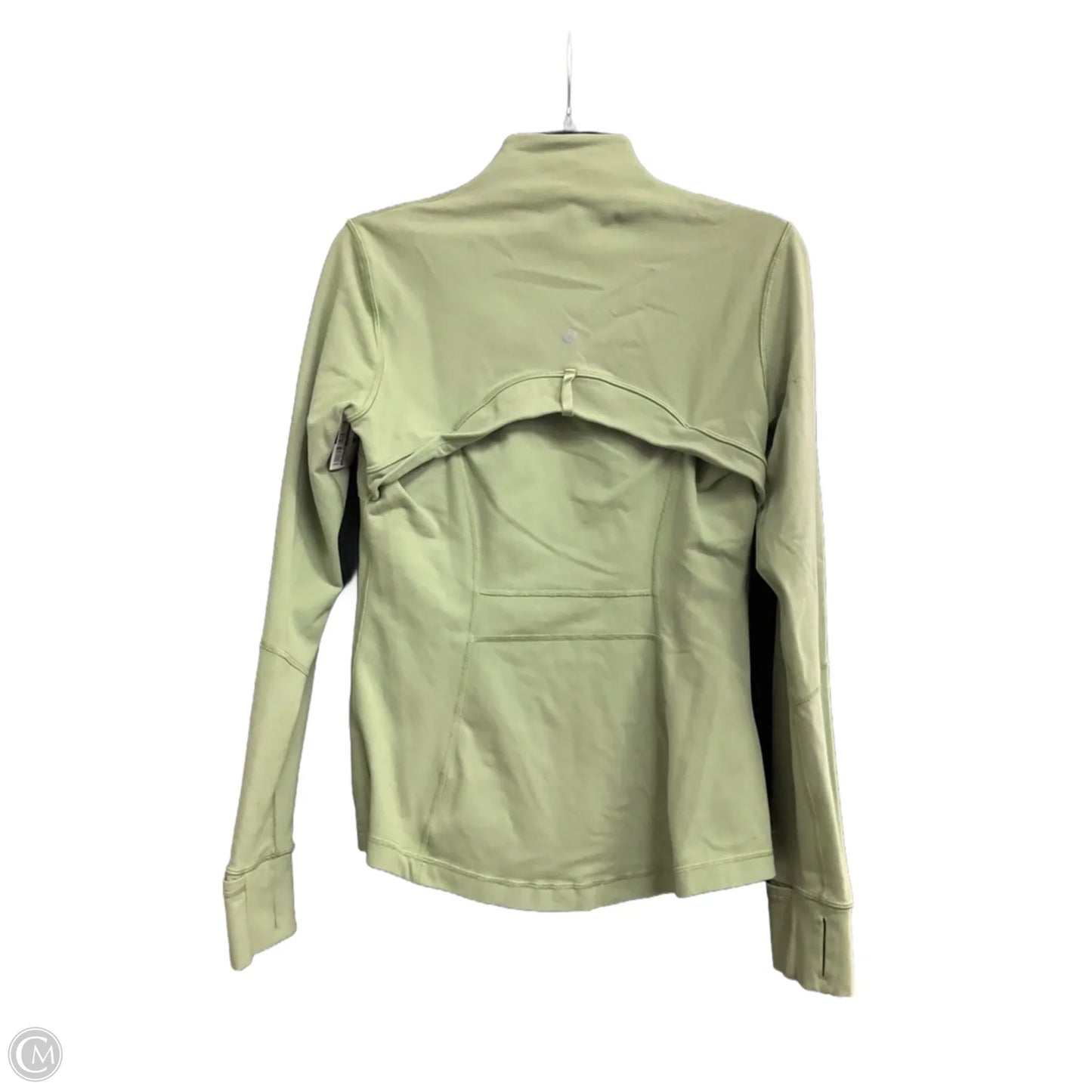 Athletic Jacket By Lululemon In Green, Size: M