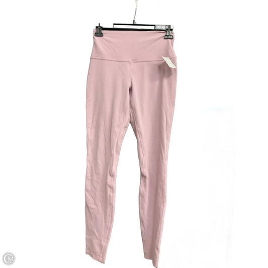 Athletic Leggings By Lululemon In Pink, Size: S